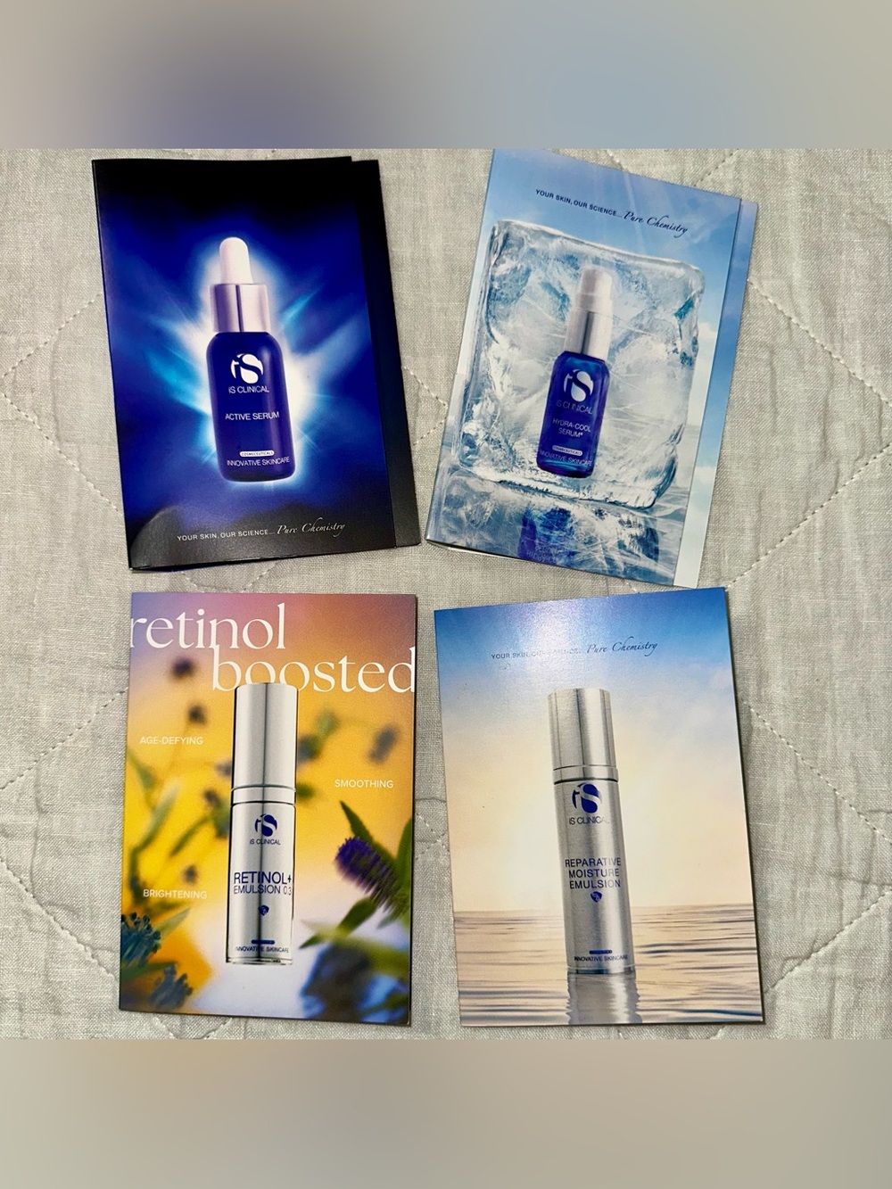 iS Clinical Sample Variety Pack of Four